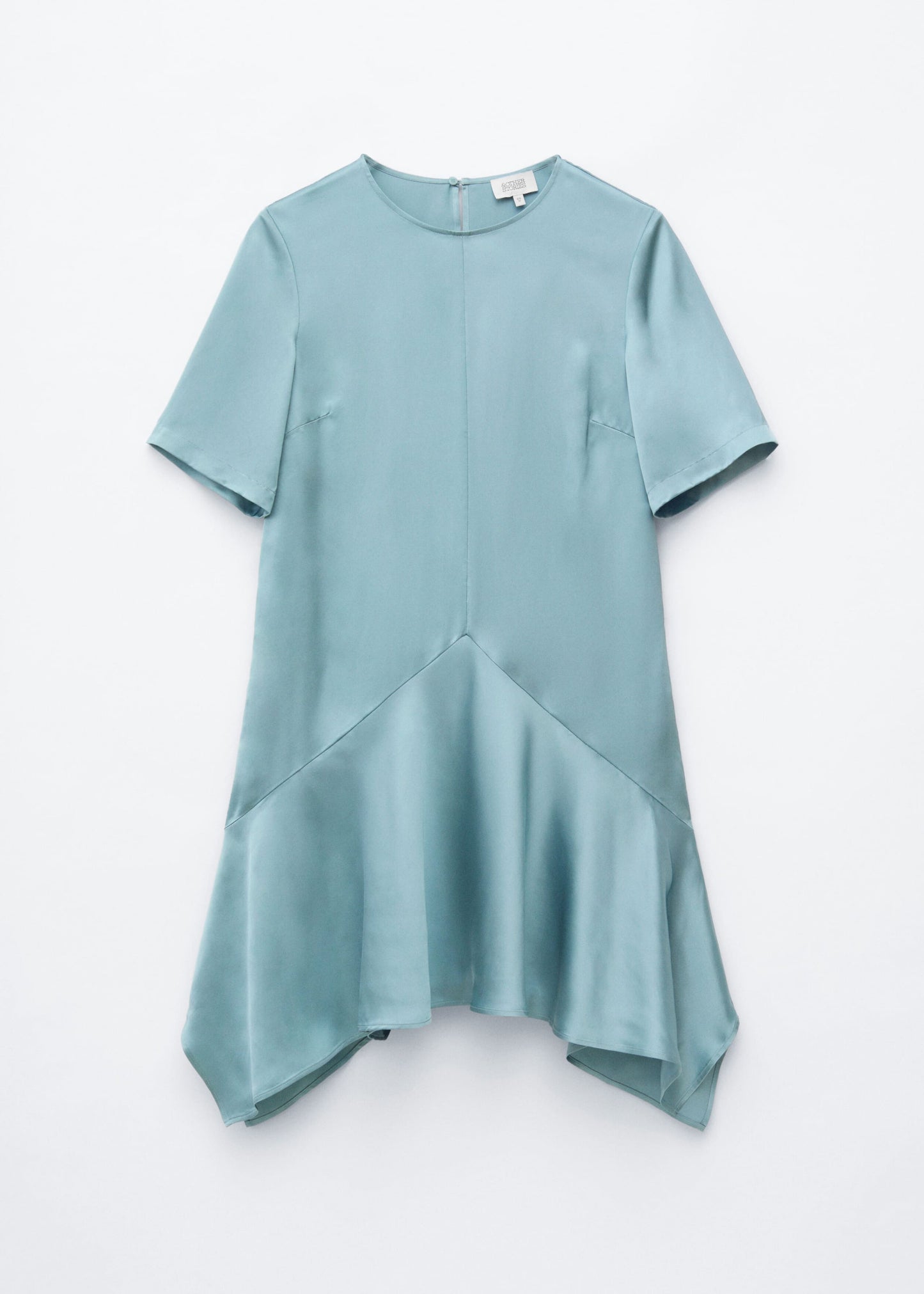 Handkerchief Hem Mini Dress
