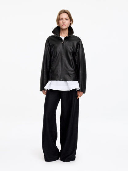 Short Leather Jacket