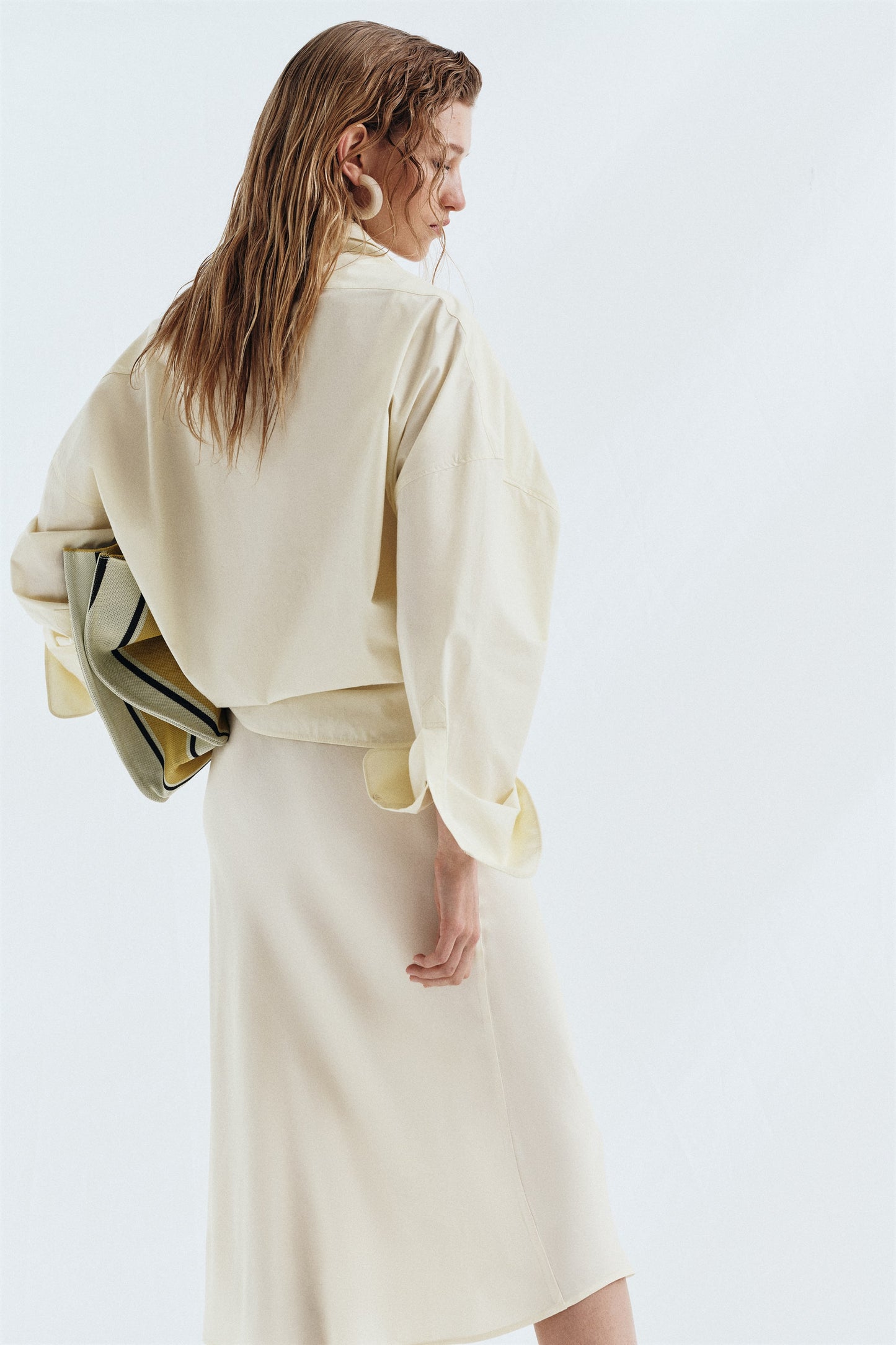 Viscose slip skirt