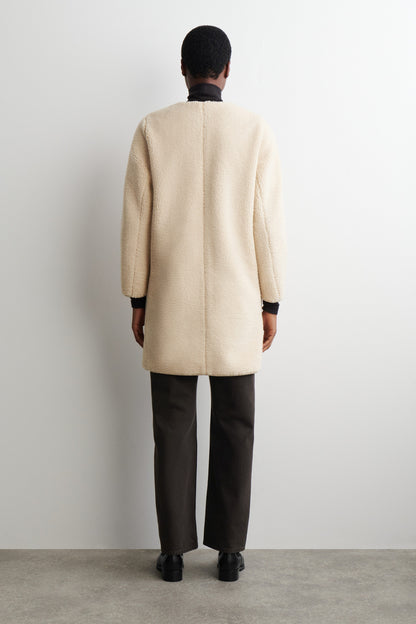 Longline Teddy Jacket