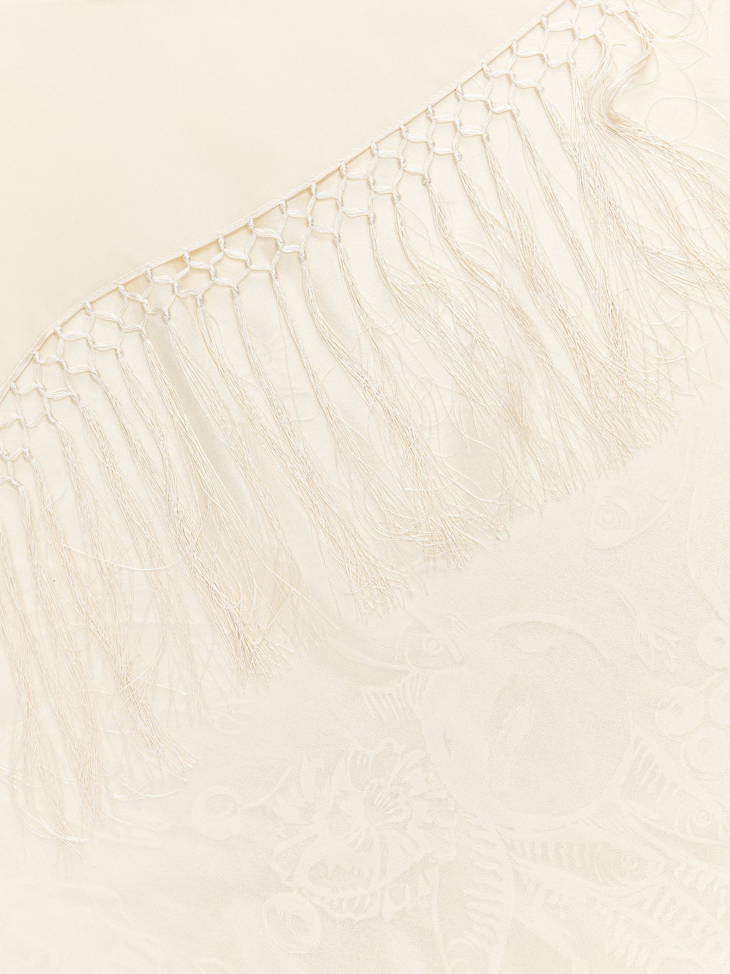 Jacquard Silk Scarf