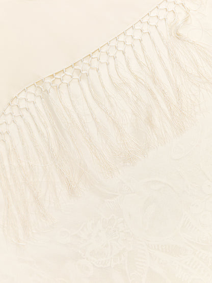Jacquard Silk Scarf