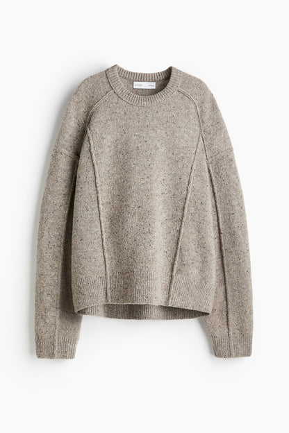 Wool-blend jumper