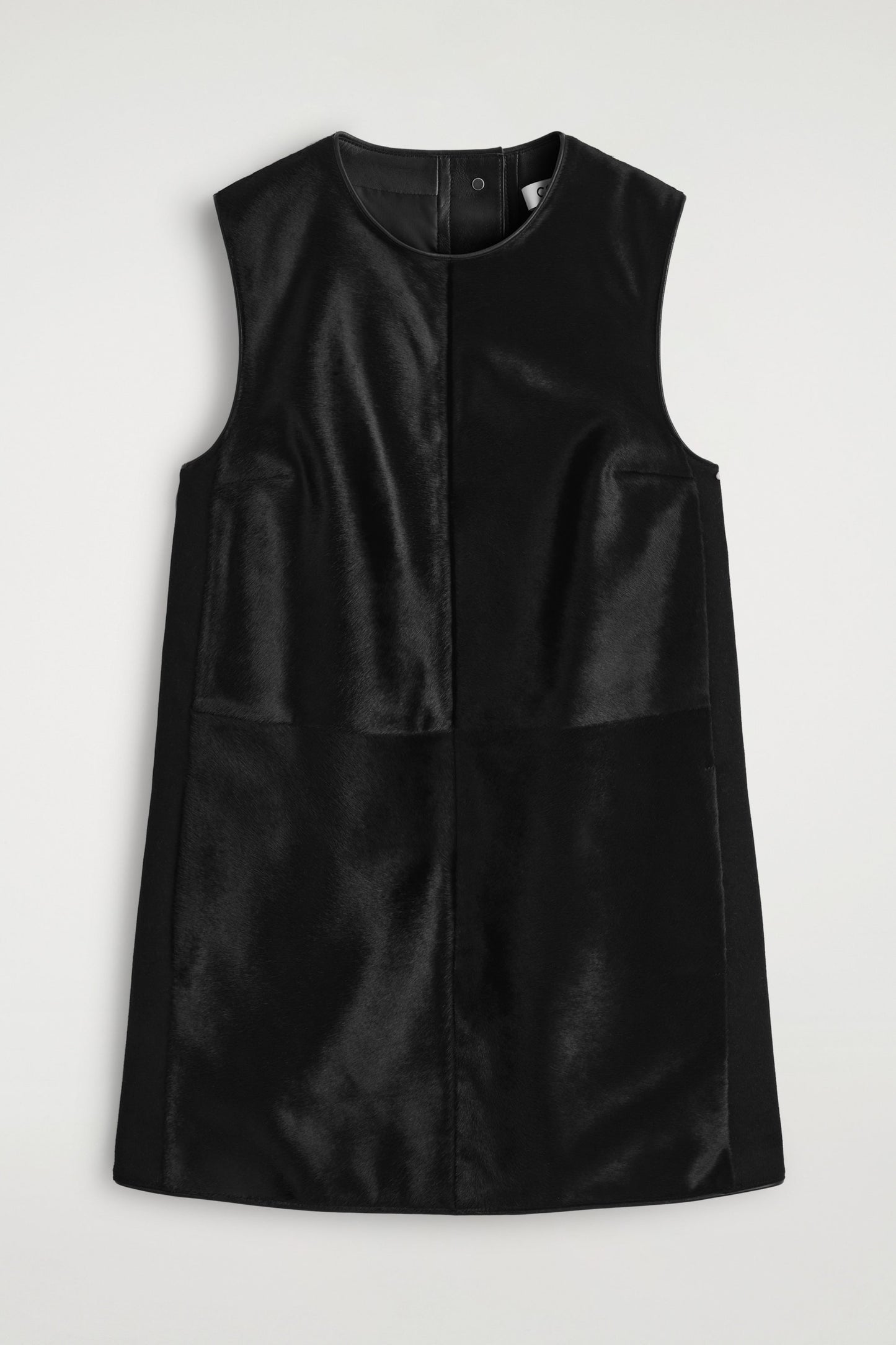 Pony Hair Mini Dress