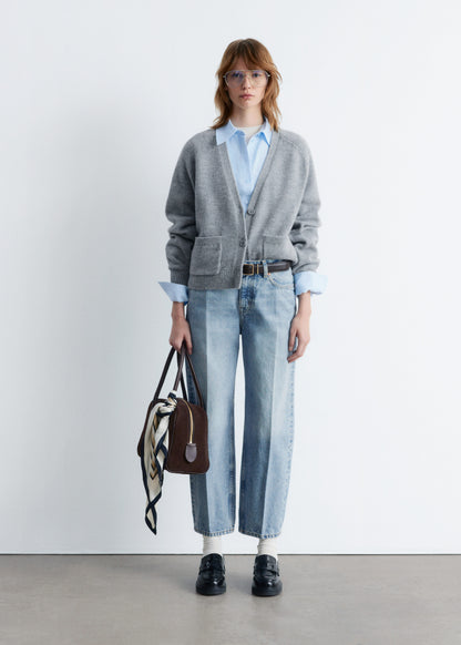 Patch-Pocket Cardigan