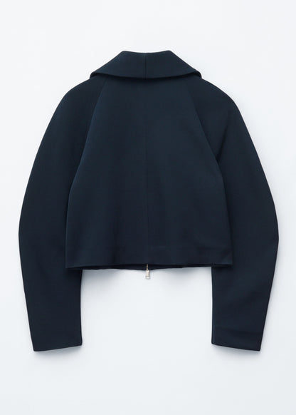 Sculptural-Sleeve Jacket