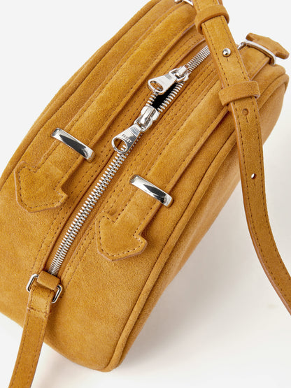 Suede Crossbody Bag