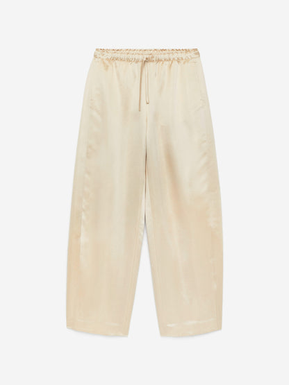Drawstring Satin Trousers