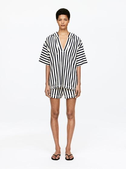 Hooded Towel Top