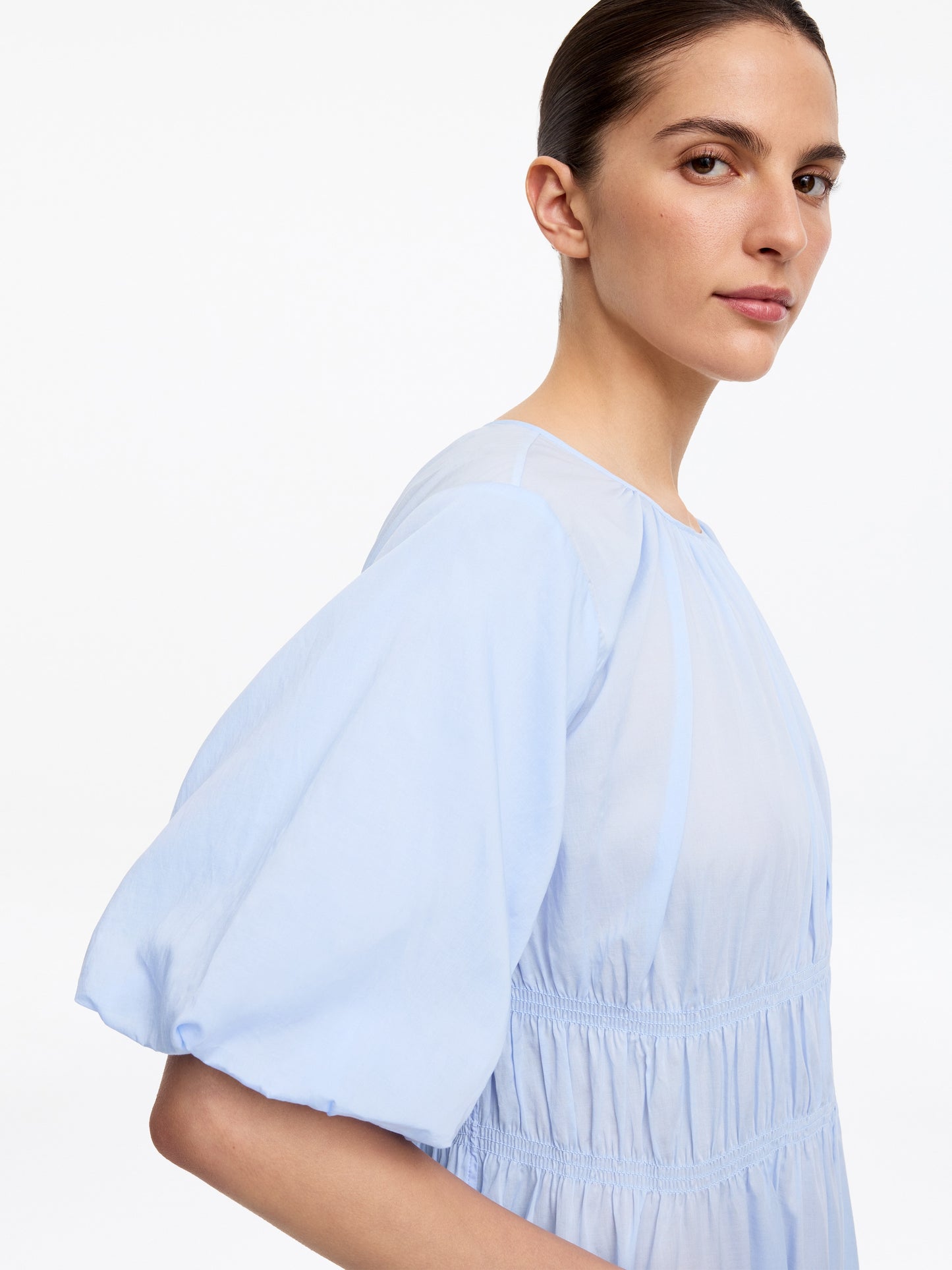 Lyocell-Cotton Maxi Dress