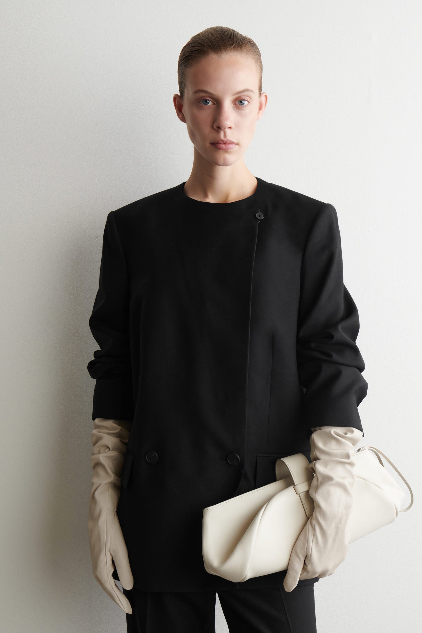 Elongated Nappa Gloves