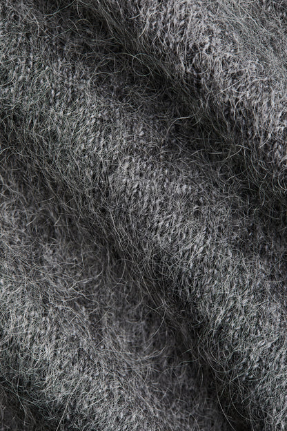 Oversized mohair-blend jumper