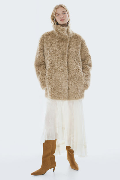 Knee-high leather boots