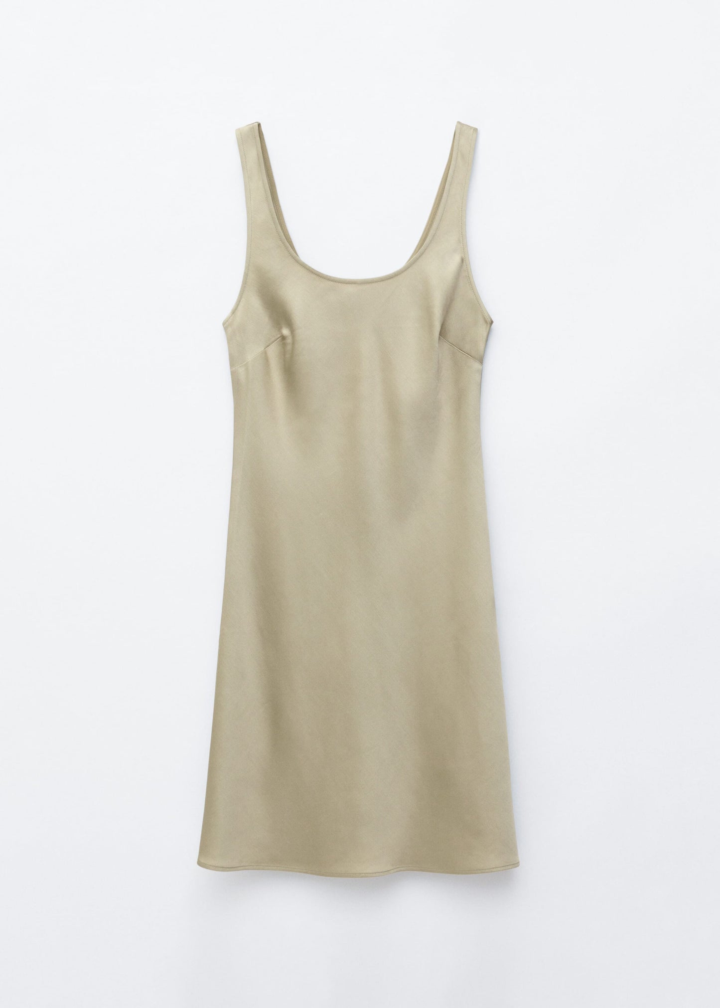 Satin Slip Mini Dress