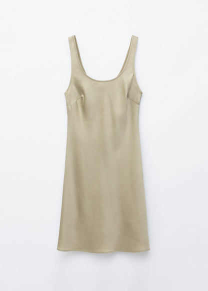 Satin Slip Mini Dress