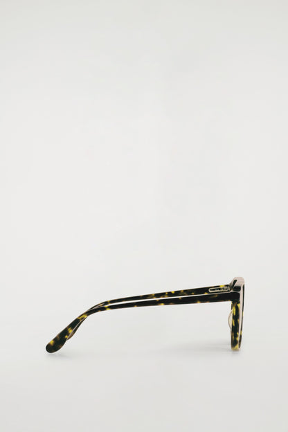 Square-Frame Aviator Sunglasses