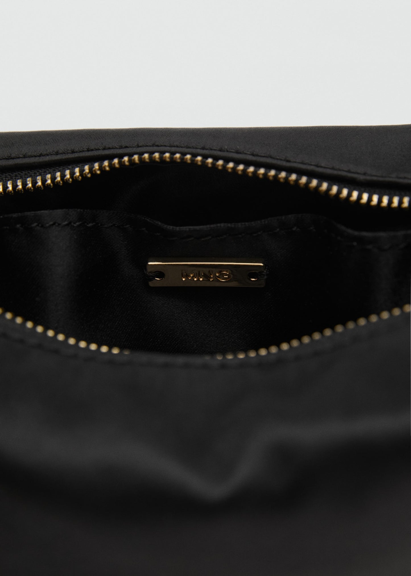 Satin handbag