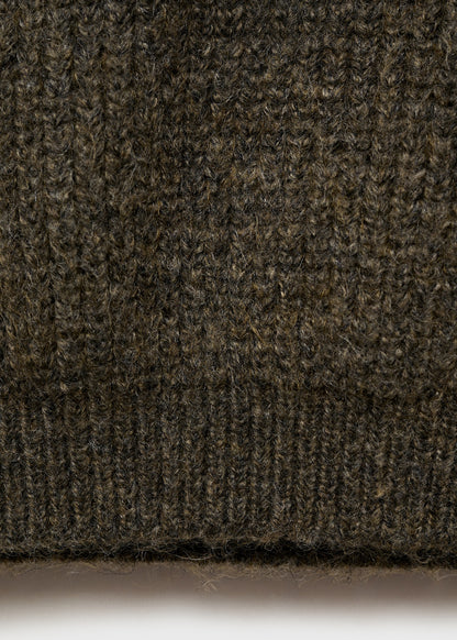 Knitted cropped top