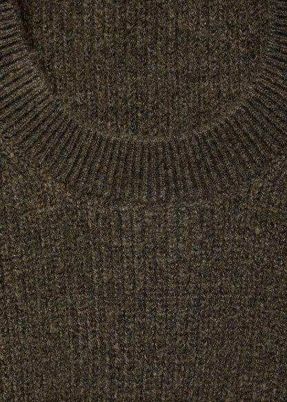 Knitted cropped top