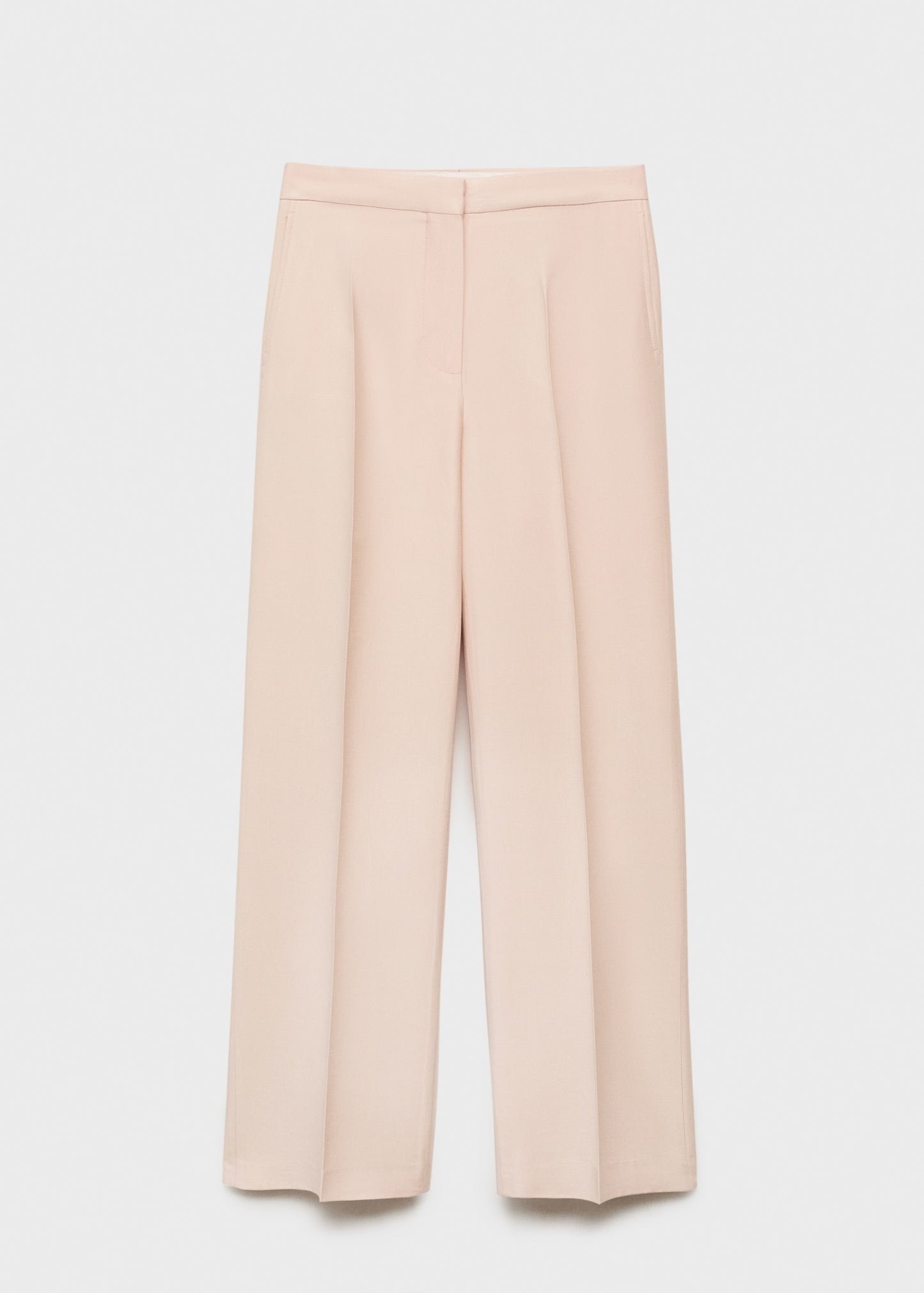 Straight suit trousers