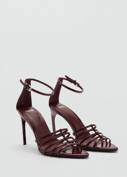 Strappy heeled sandals