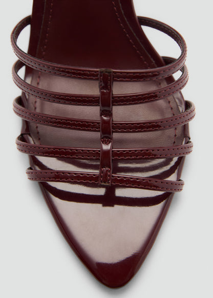 Strappy heeled sandals