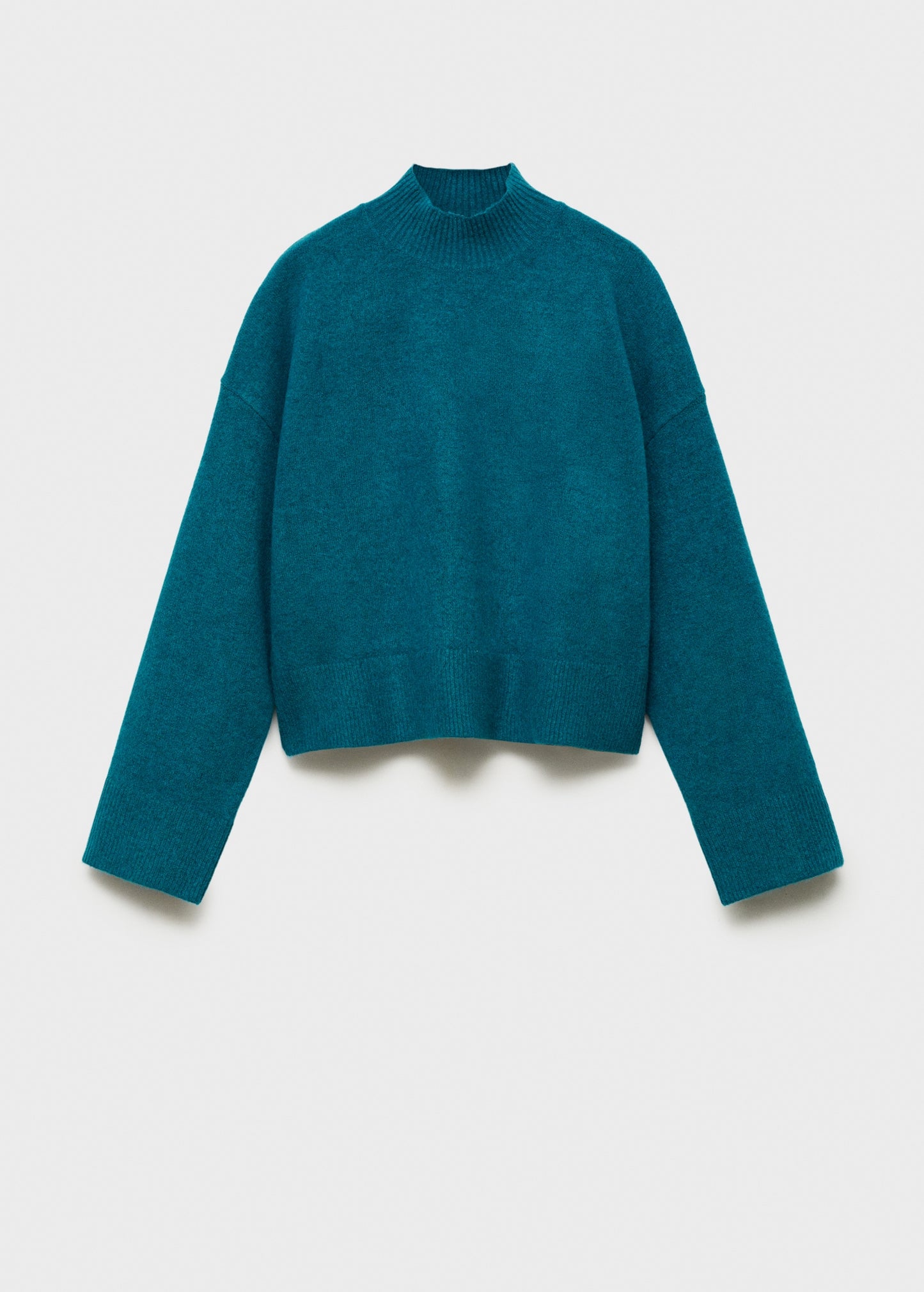 Perkins neck knitted sweater