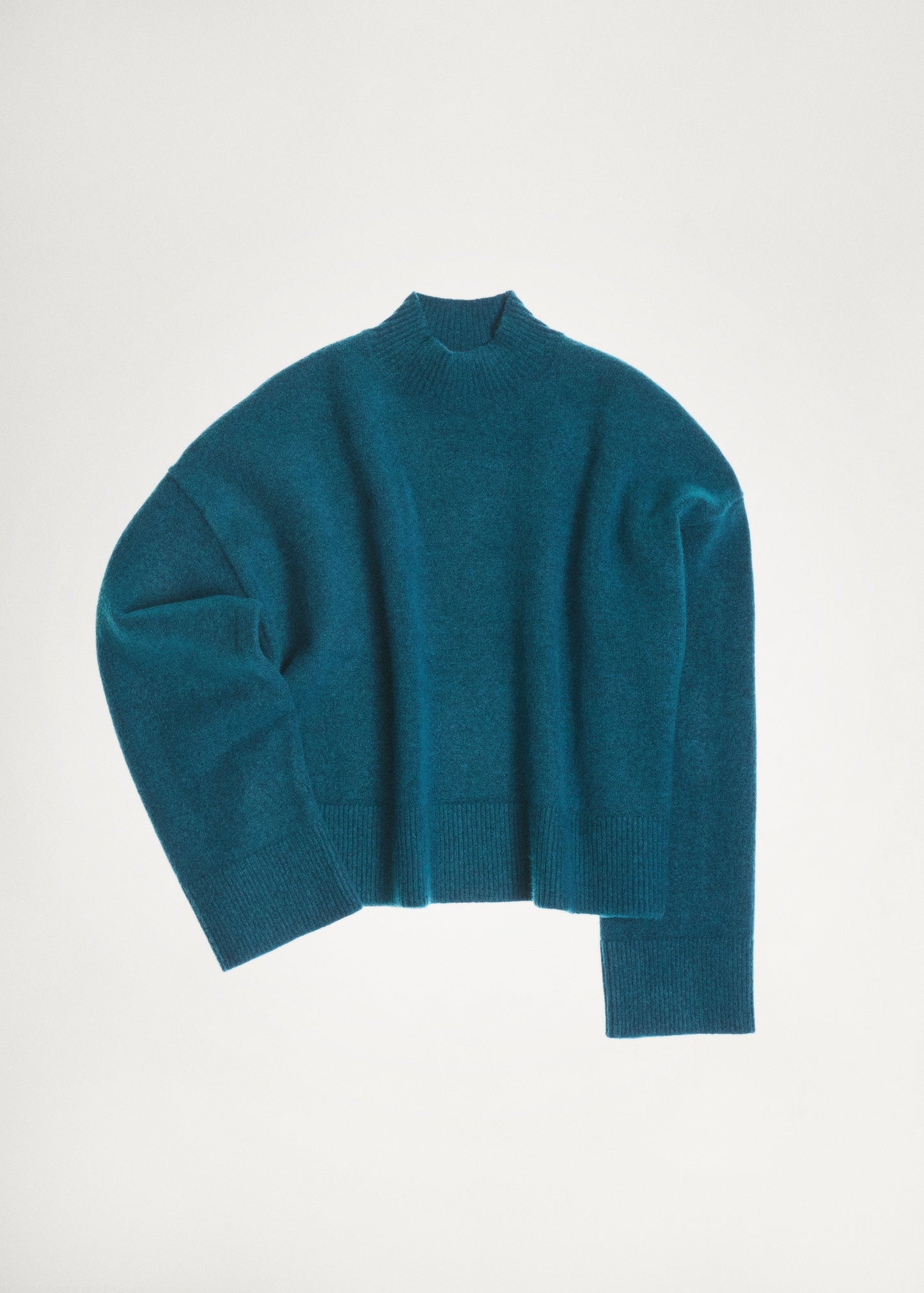 Perkins neck knitted sweater