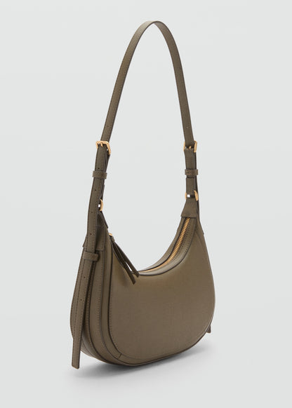 Oval shoulder bag