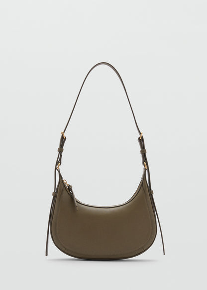 Oval shoulder bag