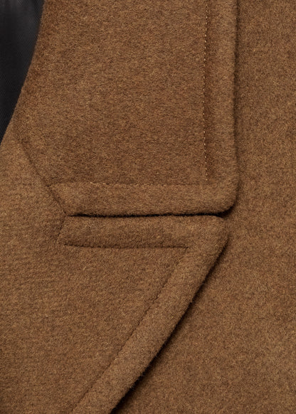 Structured wool coat