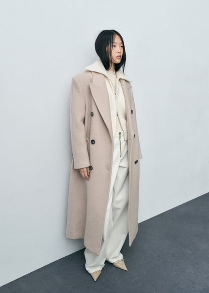 Bouclé wool-blend jacket