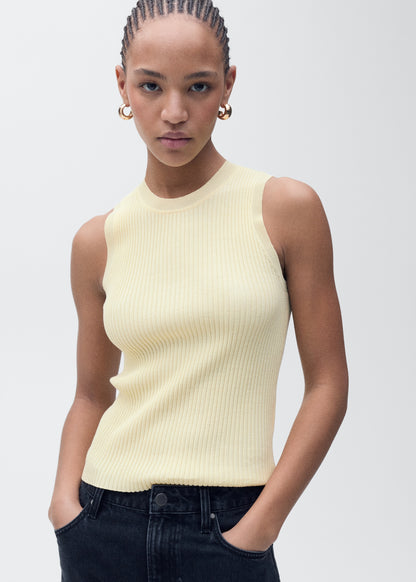 Ribbed knit top