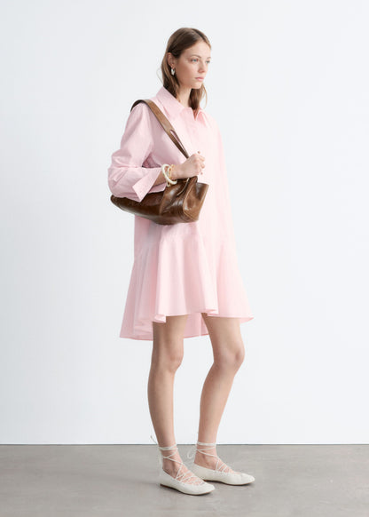 Drop-Waist Shirt Dress
