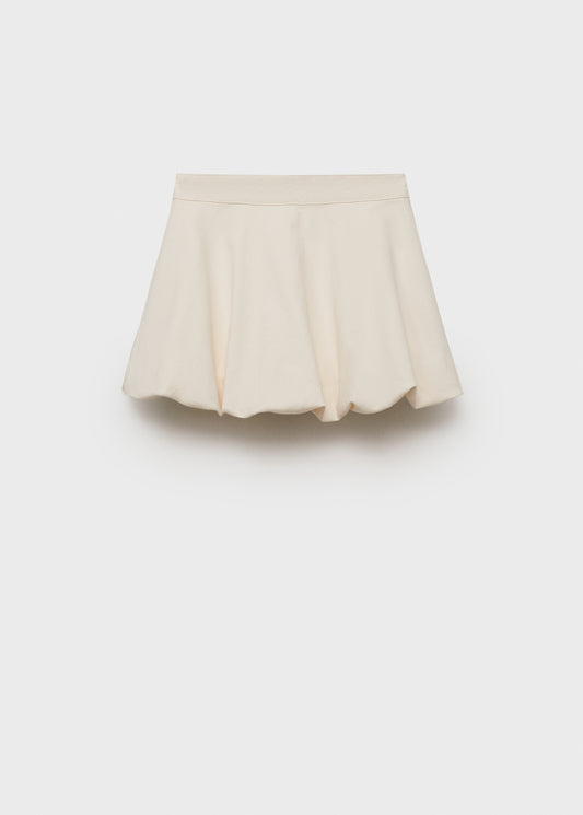 Mini balloon skirt