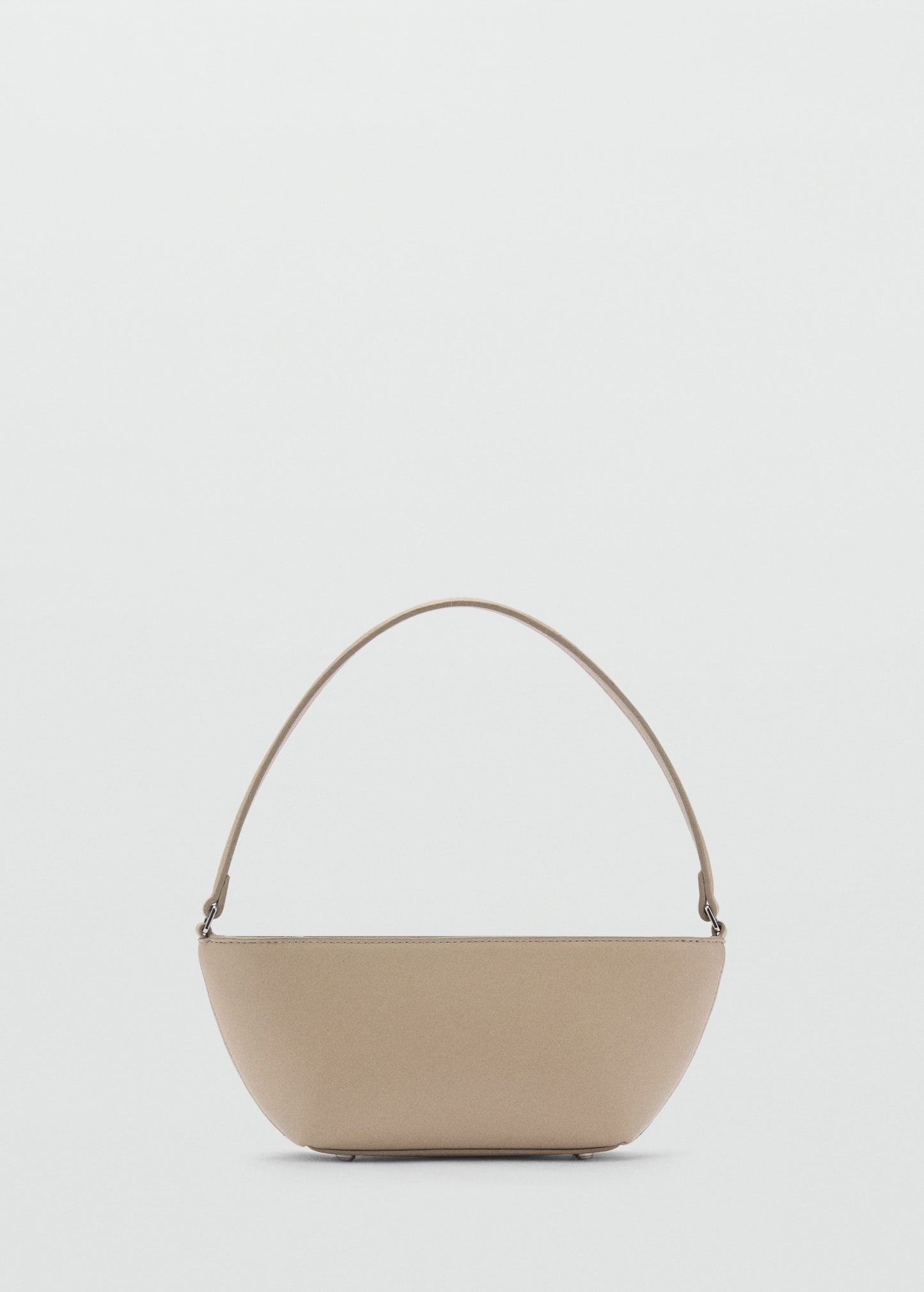 Oval shoulder bag -