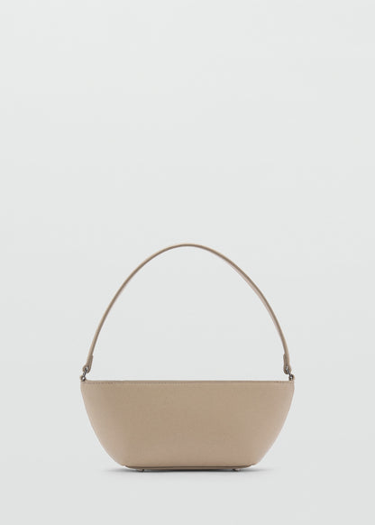 Oval shoulder bag -