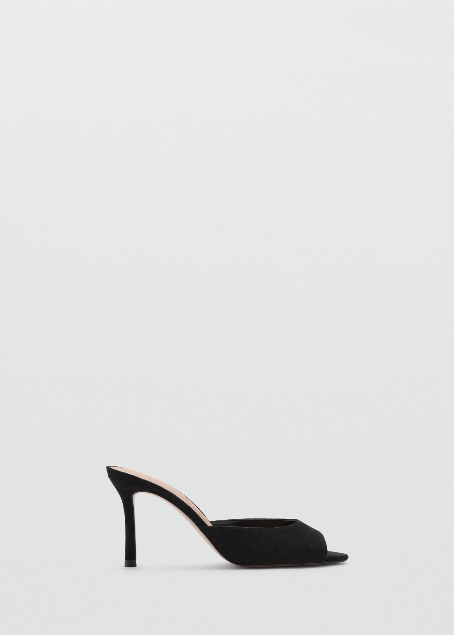 Heel non-structured sandals