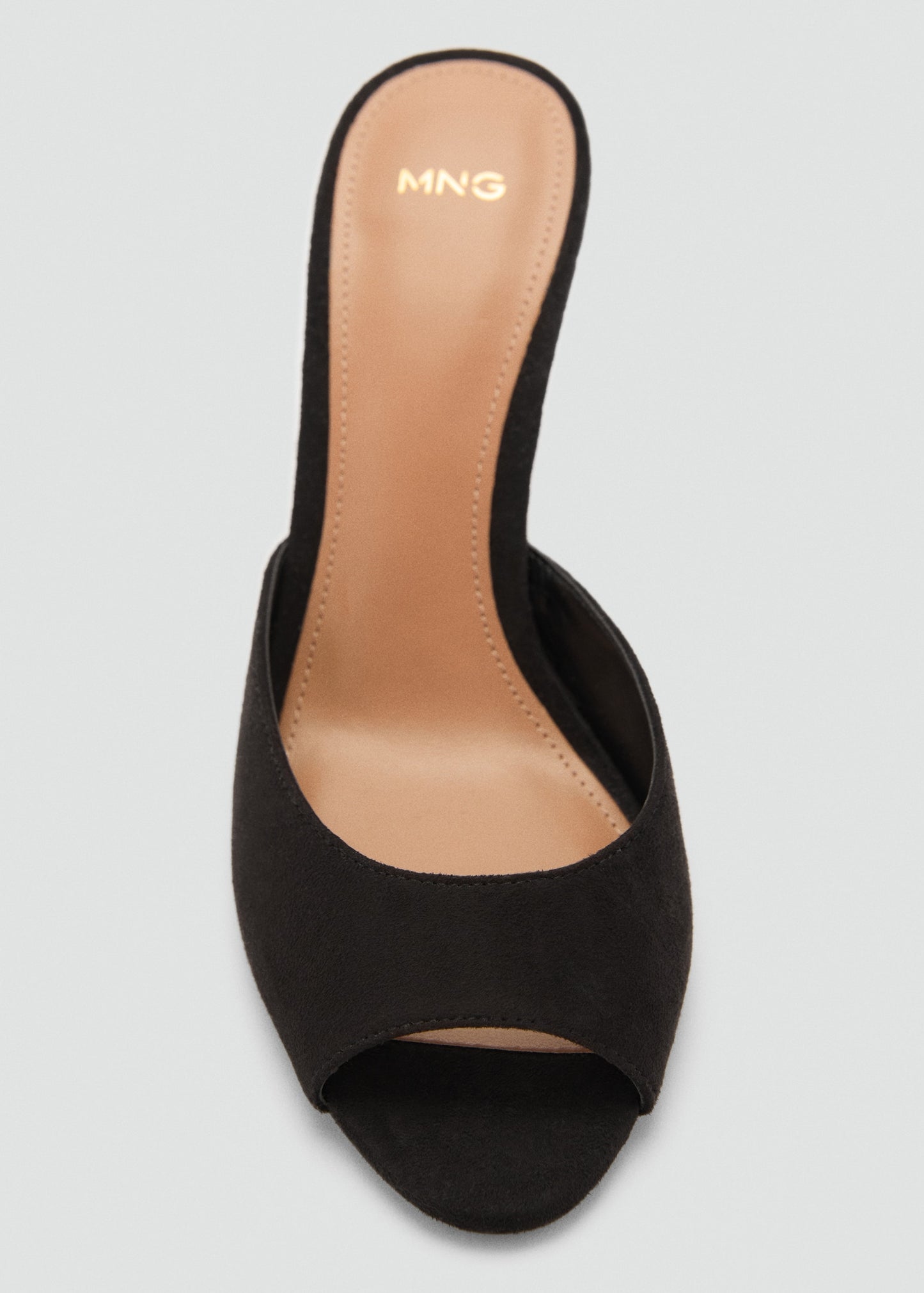 Heel non-structured sandals