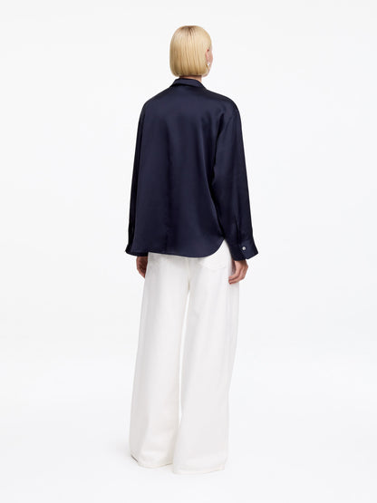 Silk Satin Shirt