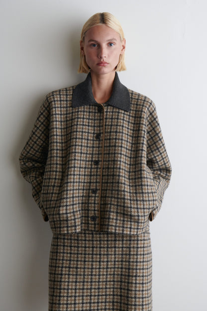 Sculpted Merino Wool Jacket