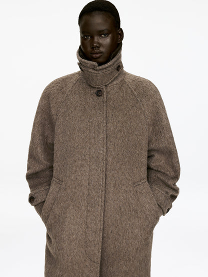 Wool-Alpaca Blend Coat
