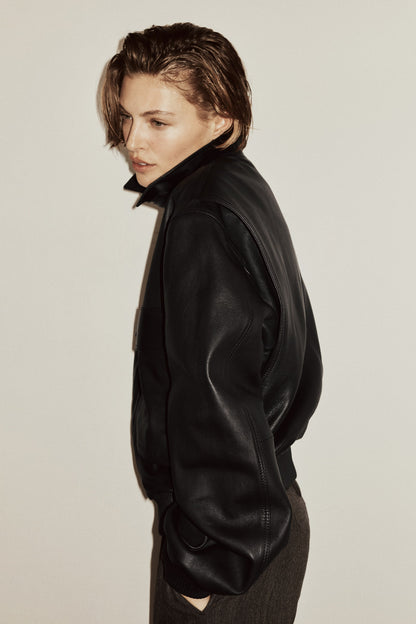 Leather jacket