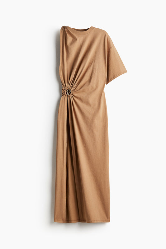 Asymmetric T-shirt dress
