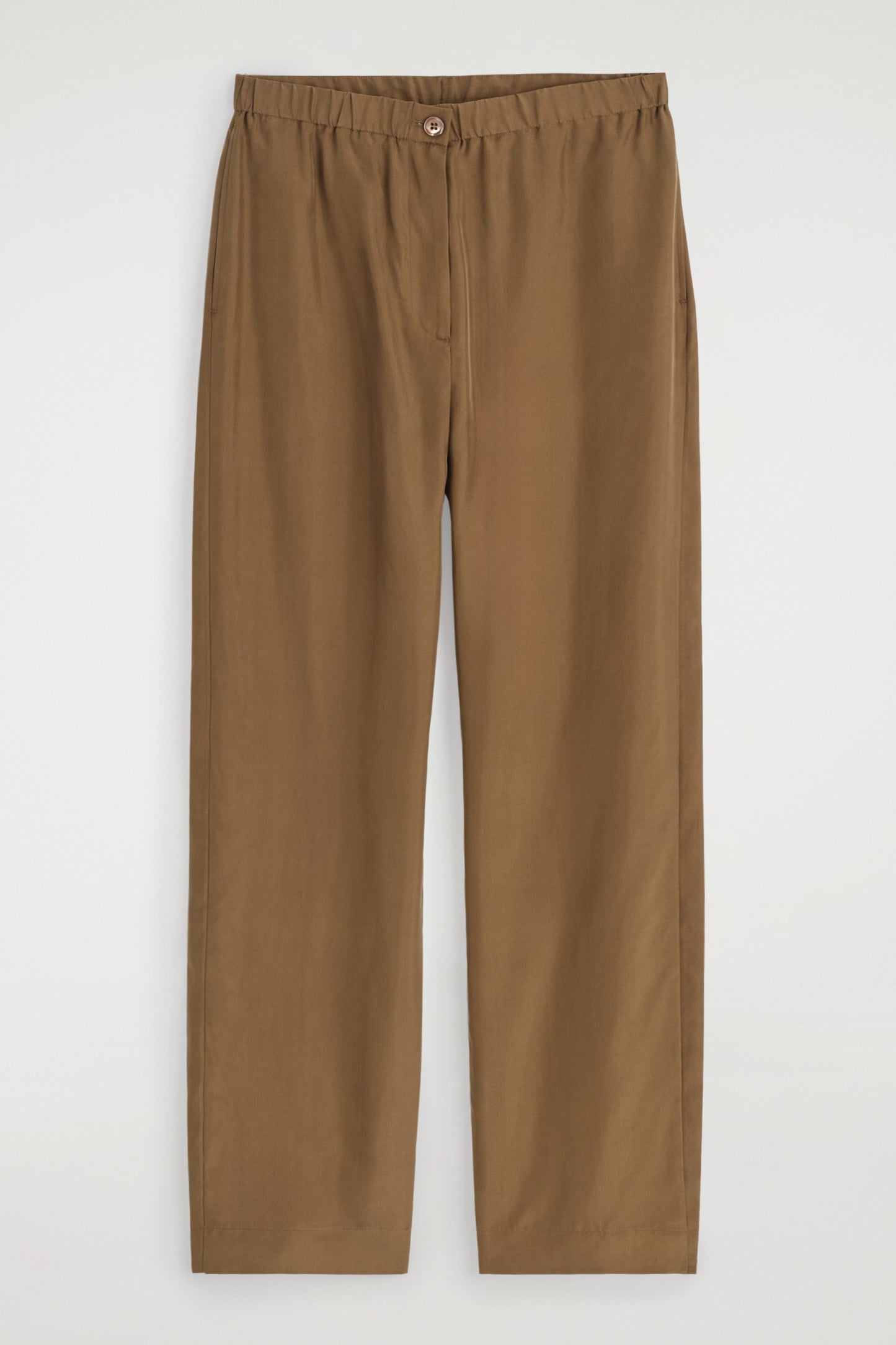 Relaxed Silk Trousers