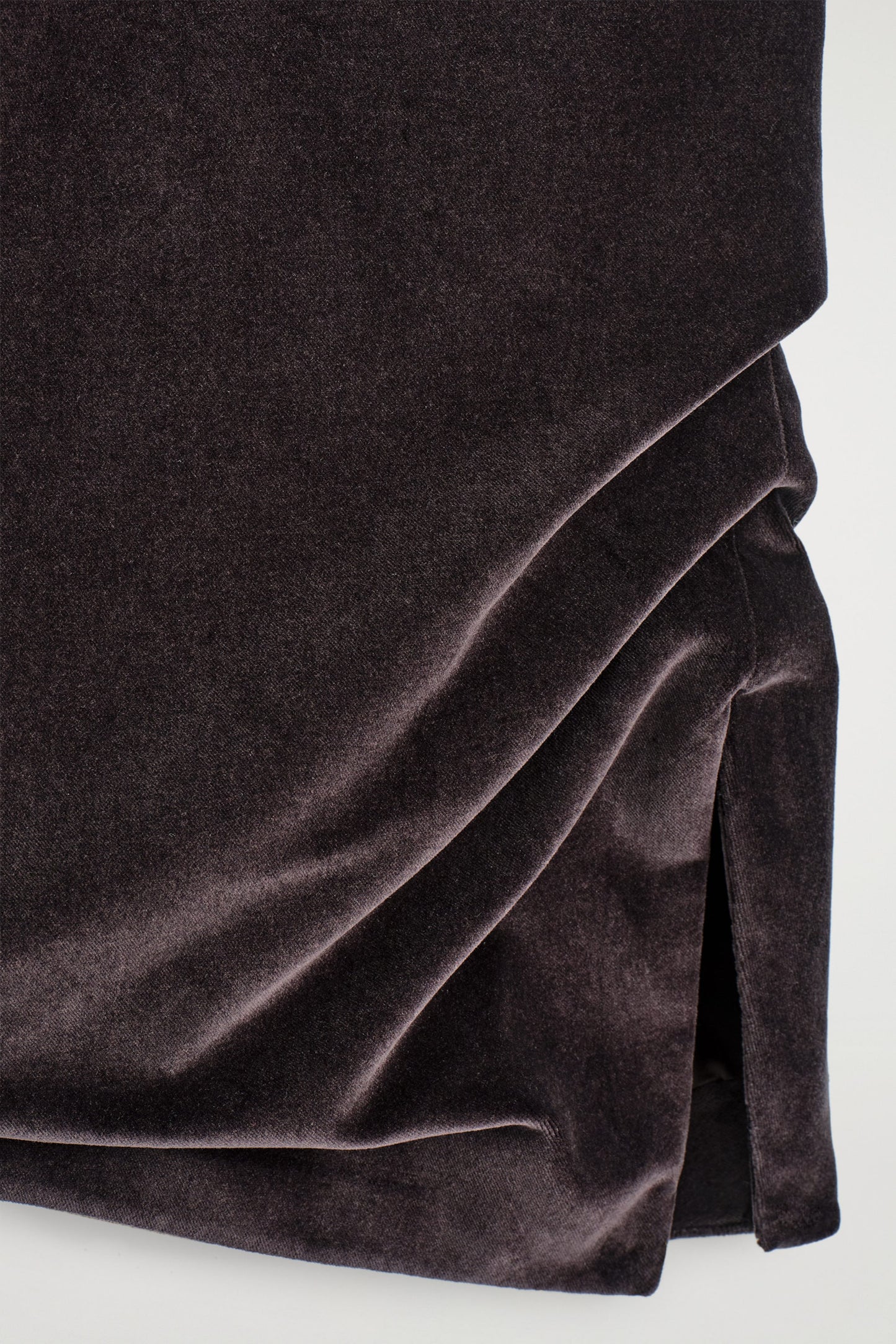Asymmetric Velvet Top