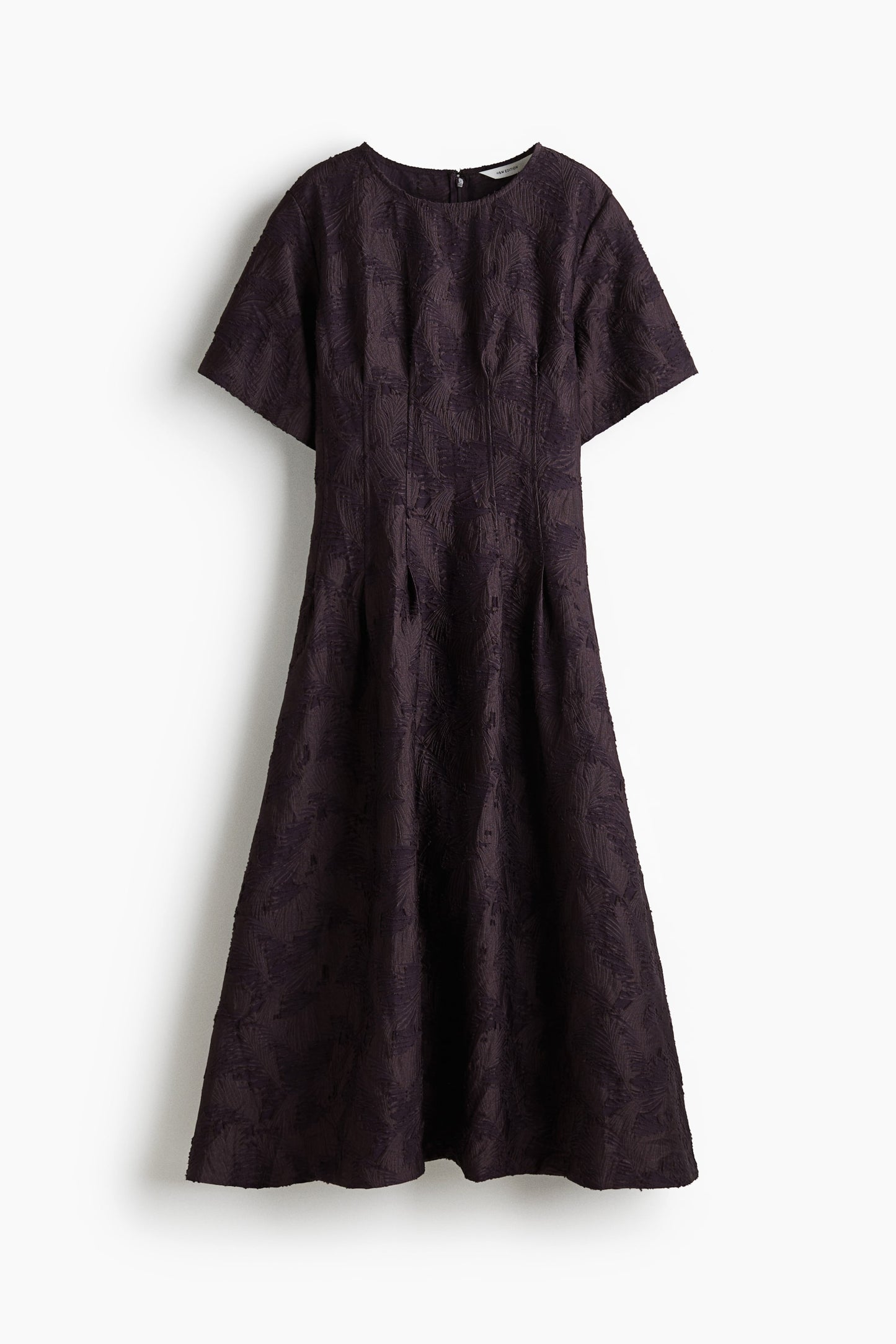 Jacquard-weave dress