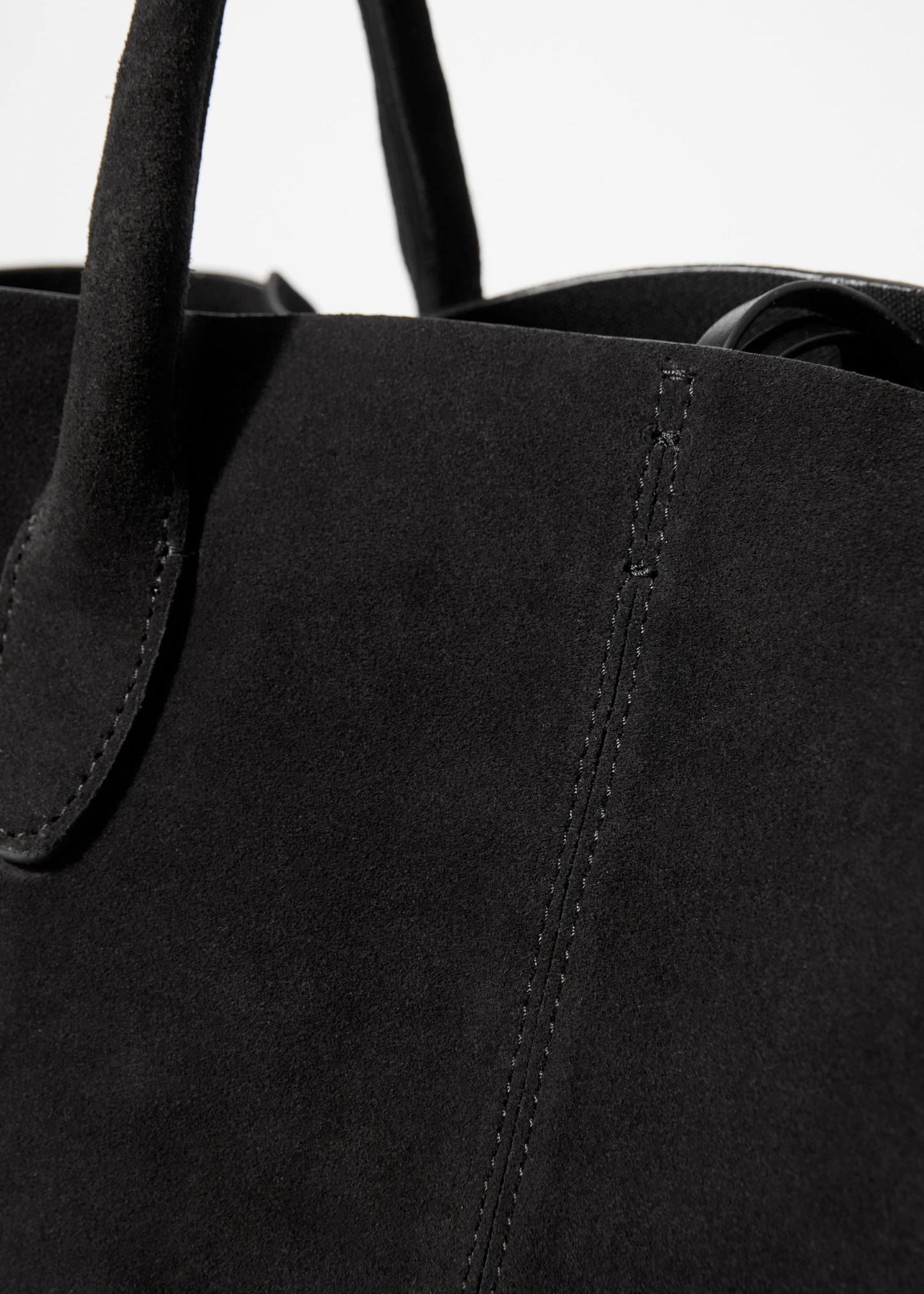 Suede Tote Bag