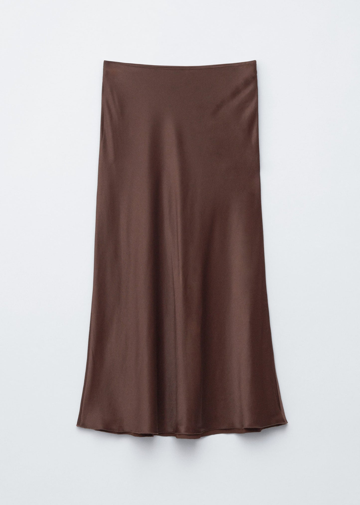 Satin Midi Skirt