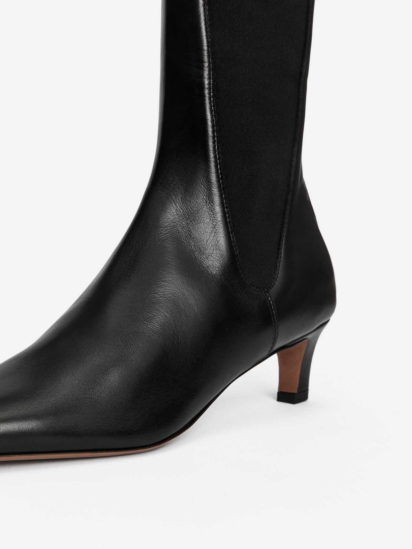 Square-Toe Ankle Boots